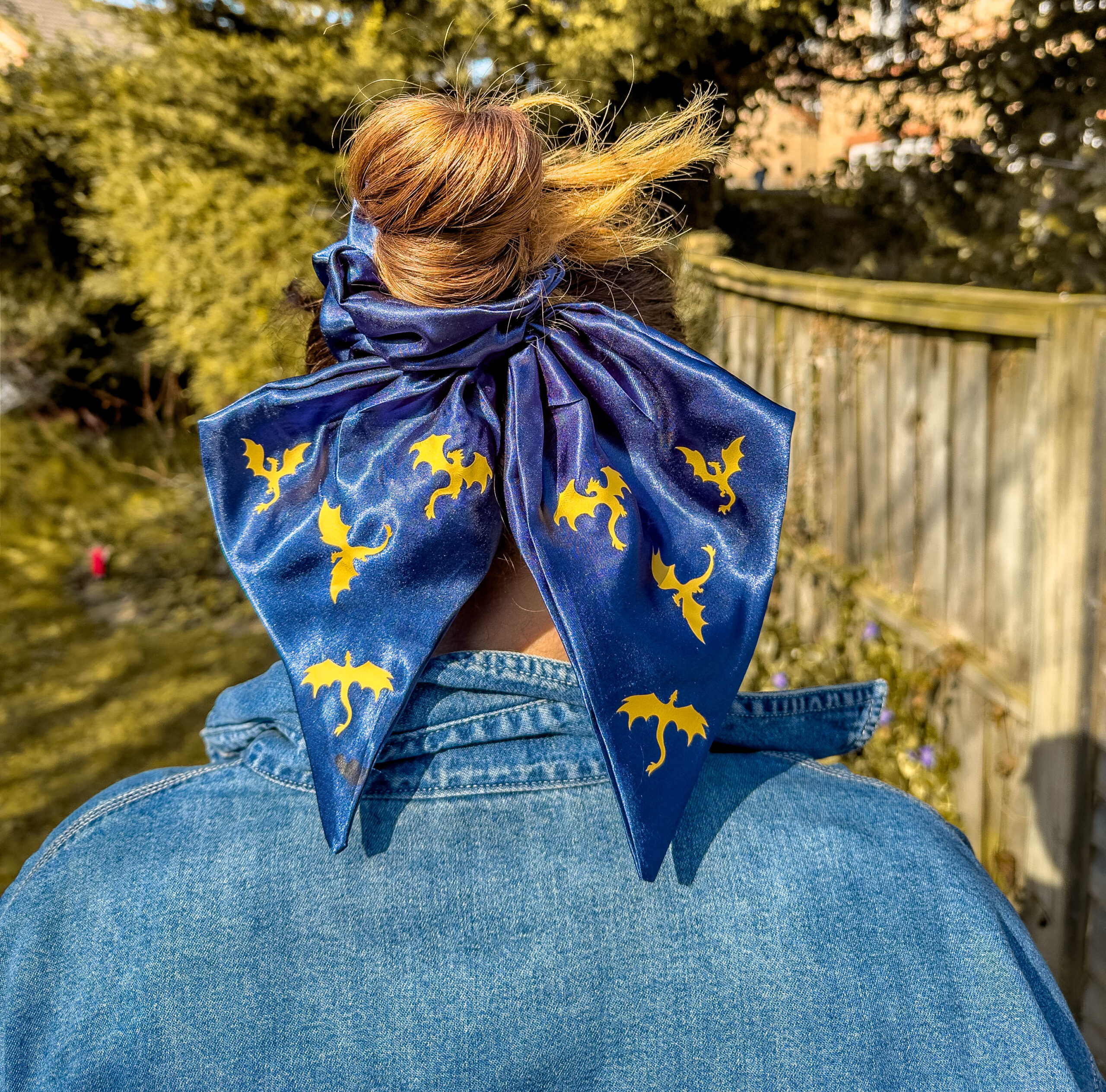 dragon rider hair accessory