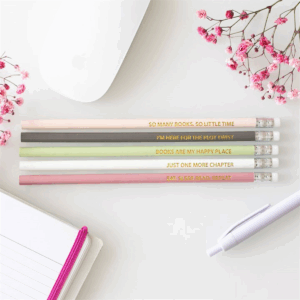 Pack of 5 Literature Inspired Pencils
